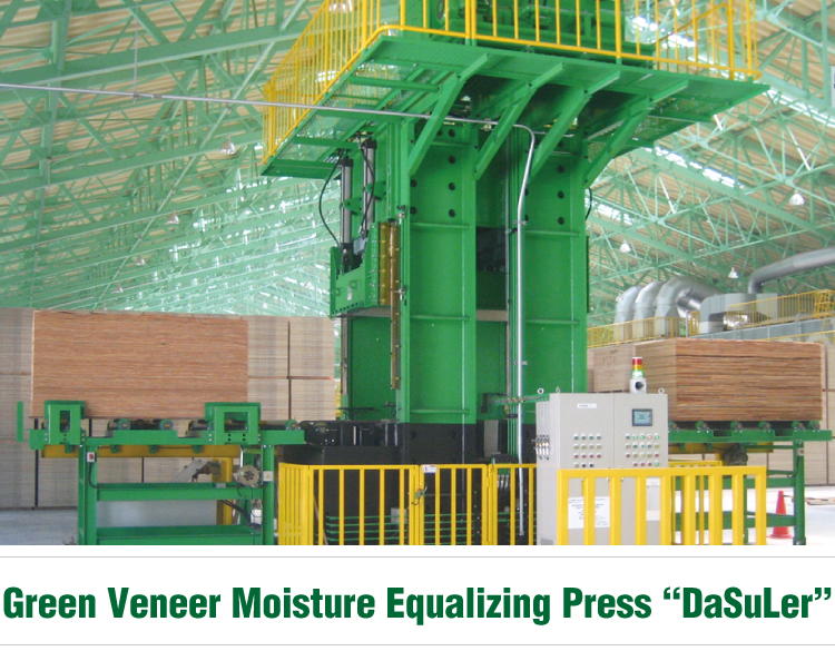 Green Veneer Moisture Equalizing Press “DaSuLer” Model P35-AS
